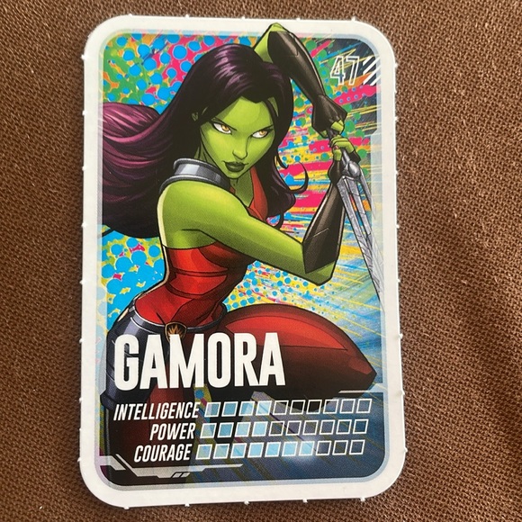 Marvel Collectible Card #47 - GAMORA - Picture 3 of 3